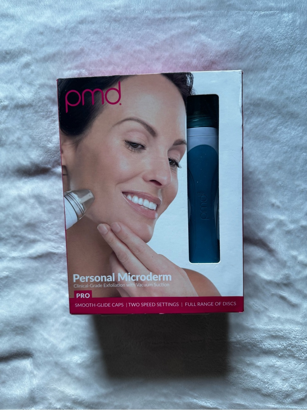 PMD Personal Microderm Pro - Teal and White